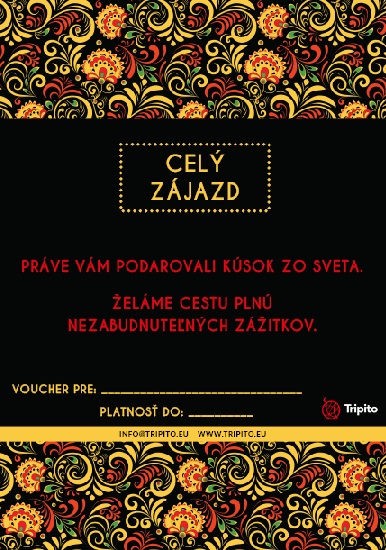Tripito darčeková poukažka